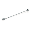 Longue cuillère de bar Twisted inox 18/8 - 33,5 cm - Bleue