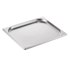 Bac gastro en acier chrome-nickel - GN 2/3 - Profondeur 20 mm