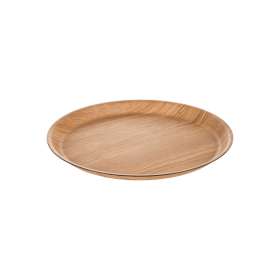 Plateau antidérapant en papier renforcé de mélamine - Ø 33 cm