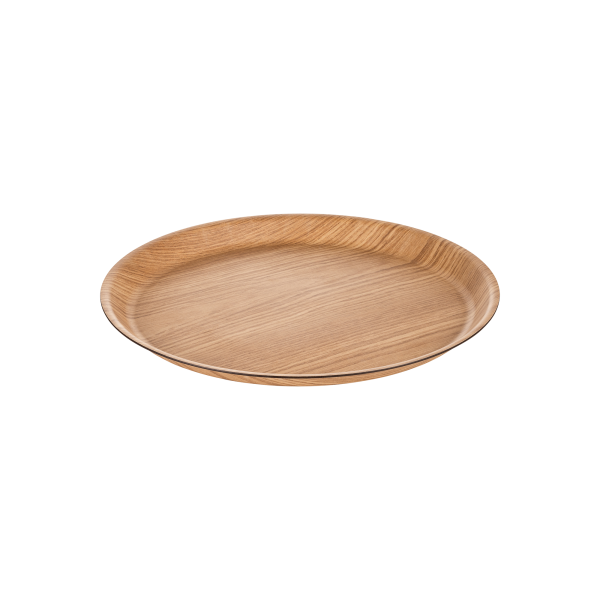 Plateau antidérapant en papier renforcé de mélamine - Ø 37 cm