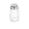 Poivrière en verre et inox - 7 cm (lot de 12)