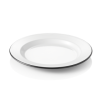 Assiette plate émaillée Ø 24 cm