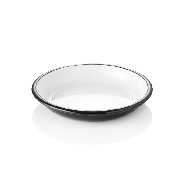 Assiette creuse émaillée Ø 18 cm