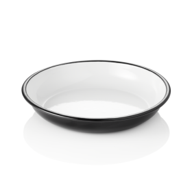 Assiette creuse émaillée Ø 22 cm