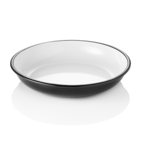 Assiette creuse émaillée Ø 24 cm