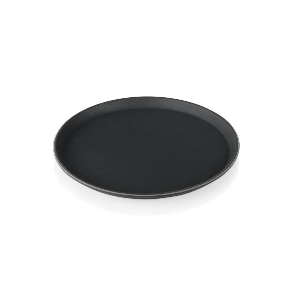 Plateau bistrot antidérapant en polypropylène – Ø 45 cm