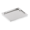 Bac gastro GN 1/2 inox chromé - Profondeur 20 mm
