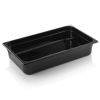 Bac gastro en polypropylène noir - GN 1/1 - 100 mm