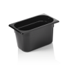 Bac gastro en polypropylène noir - GN 1/4 - 150 mm