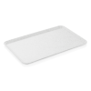Plateau en polyester et fibre de verre - 53 x 37 cm - Gris granite