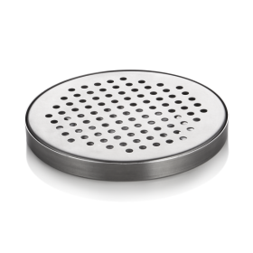 Plateau d'égouttage en acier chrome-nickel - Ø 14 cm