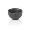 Bol en porcelaine noire inspiration asiatique - Ø 12,5 cm - 400 ml (lot de 4)