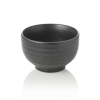 Bol en porcelaine noire inspiration asiatique - Ø 14,5 cm - 400 ml (lot de 3)