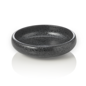 Bol contemporain en porcelaine noire - Ø 15 cm (lot de 4)