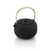 Théière en fonte noire - Insert inox 18/8 - 400 ml