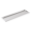 Bac gastro en acier chrome-nickel - GN 2/4 - Profondeur 20 mm