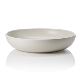 Assiette creuse en grès - Ø 33 cm - 3 L - Série One Light Rock