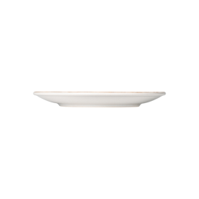 Assiette plate en grès - Ø 17,5 cm - Série Coupe Arctic (lot de 6)
