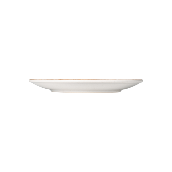 Assiette plate en grès - Ø 17,5 cm - Série Coupe Arctic (lot de 6)
