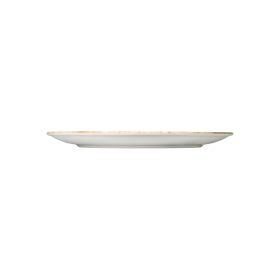 Assiette plate en grès - Ø 32,5 cm - Série Coupe Arctic (lot de 4)