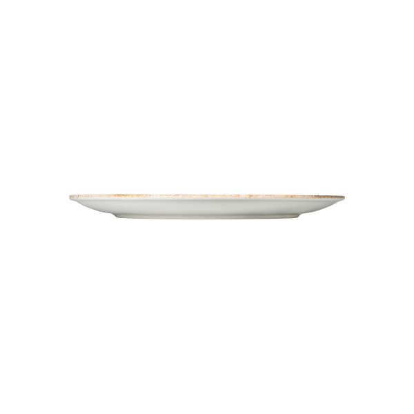 Assiette plate en grès - Ø 32,5 cm - Série Coupe Arctic (lot de 4)