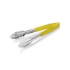 Pince universelle HACCP inox 18/0 - 23 cm - Manche jaune