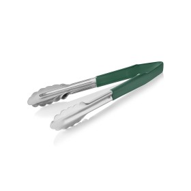 Pince universelle HACCP inox 18/0 - 23 cm - Manche vert