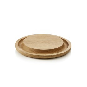 Plateau en bois de chêne - Ø 25,5 cm