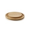Plateau en bois de chêne - Ø 25,5 cm