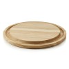 Plateau en bois de chêne - Ø 35,5 cm