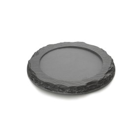 Plaque de service en ardoise - Ø 25 cm