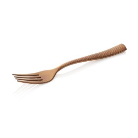 Fourchette table inox 18/10 - série Onyx Blush (lot de 12)