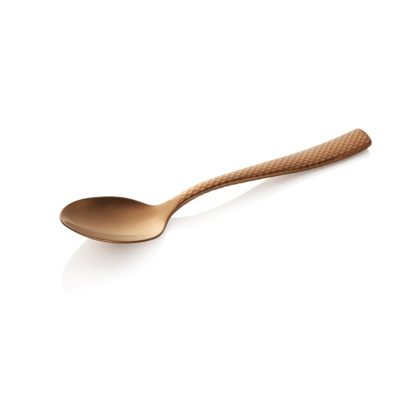 Cuillère à soupe inox 18/10 - série Onyx Blush (lot de 12)