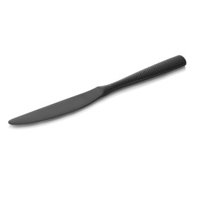 Couteau de table acier chromé 13/0 - série Onyx Shadow (lot de 12)
