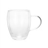 Tasse à thé double paroi en borosilicate - série Curved (lot de 2)