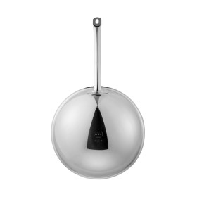 Wok inox 18/10 Ø 38 cm – Fond rond