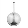 Wok inox 18/10 revêtement antiadhésif Ø 38 cm – Fond rond