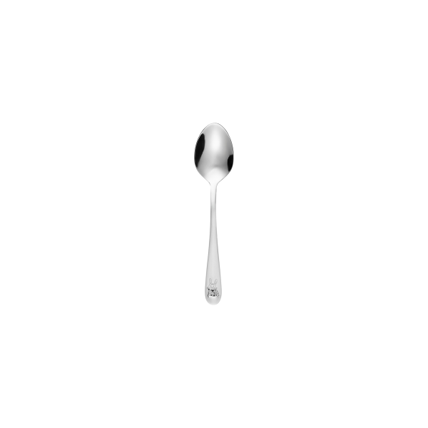 Petite cuillère enfant inox 18/0 - Motif lapin (lot de 12)