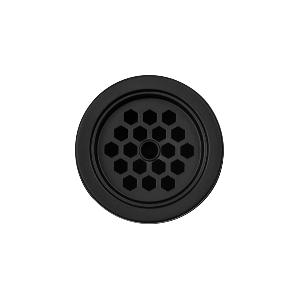 Cendrier coupe-vent en verre - Ø 9,5 cm - Noir
