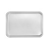 Plateau fast-food inox - 39 x 27 cm