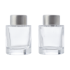 Mini-salière et mini-poivrière en verre et inox 18/8 - 6 cm