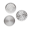 Presse-purée inox 18/10 32,5 cm – 3 inserts interchangeables