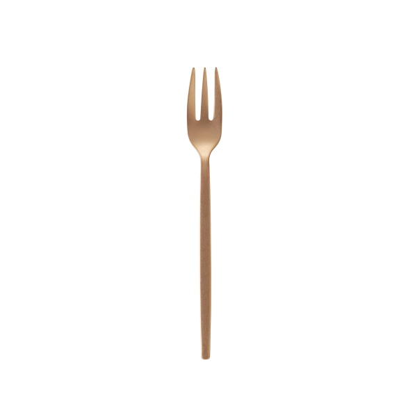 Fourchette à dessert inox 18/10 - série Alex Bronze (lot de 12)