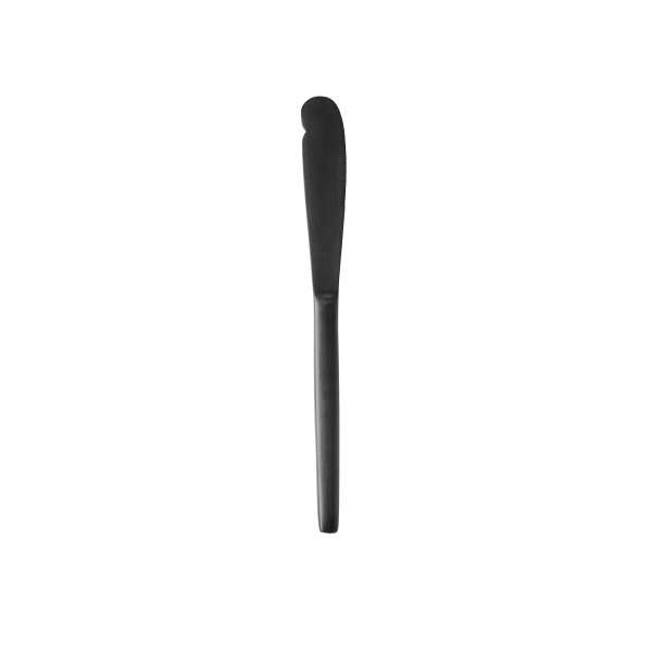 Couteau à beurre inox 18/10 - série Alex Black (lot de 12)