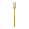 Fourchette de table inox 18/10 - série Alex Gold (lot de 12)