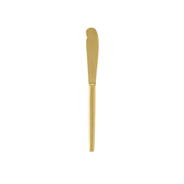 Couteau à beurre inox 18/10 - série Alex Gold (lot de 12)