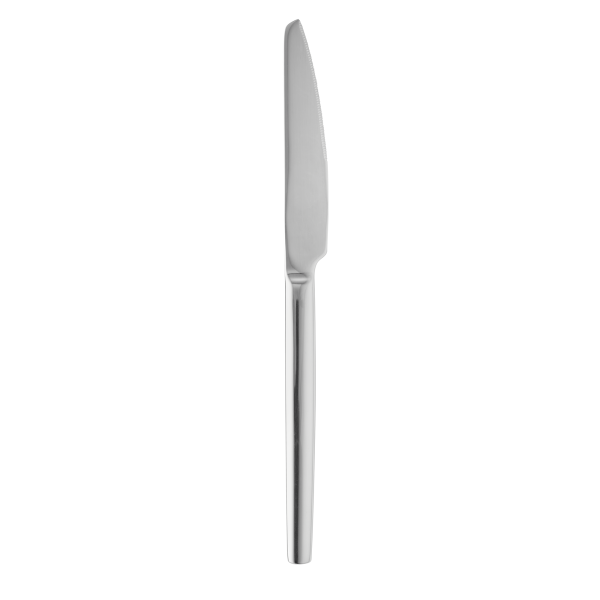 Couteau de table acier chromé 13/0 - série Alex Silver (lot de 12)