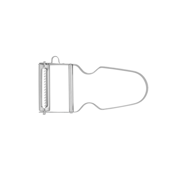 Éplucheur castor inox 12 cm – Lame lisse ou julienne