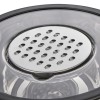 Set de 3 bols gradués inox chromé - Couvercle et accessoires de coupe/friction