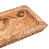 Planche de service creusée en olivier - 26 x 10 x 2 cm